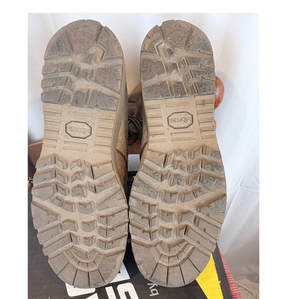 Belleville Tactical Research TR106 Coyote Combat Boots Men's 10.5R Vibram USA - Picture 6 of 9